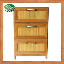 Bamboo 3 Drawer Storage Chest for Bedroom